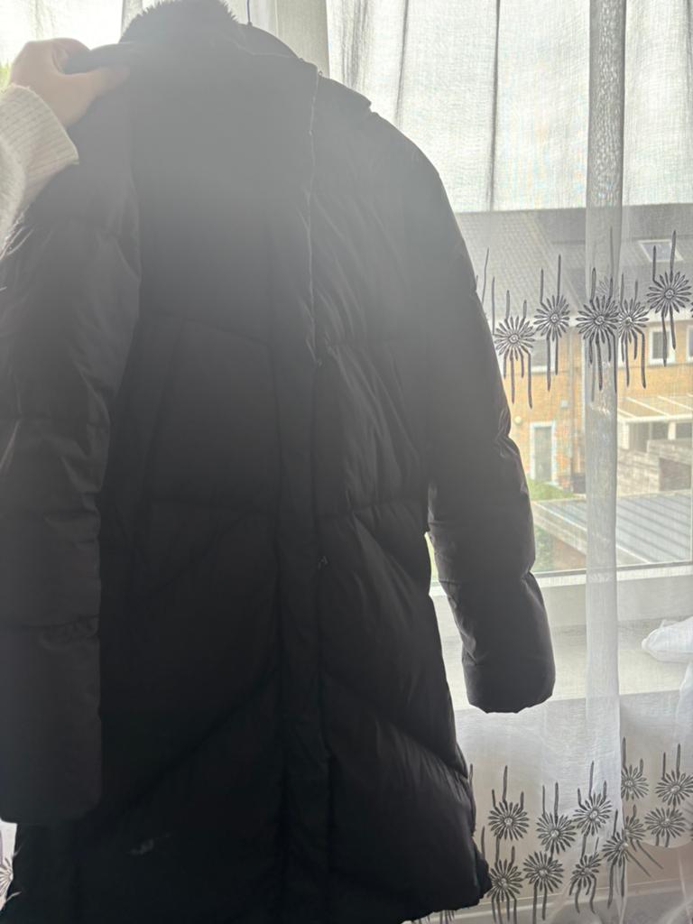 Lange winter jas, Kleding | Heren, Ophalen, Gedragen, Overige maten, Zwart
