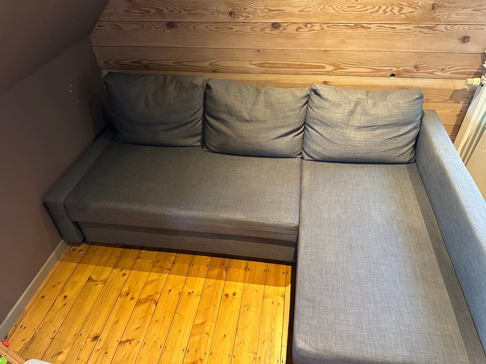 Friheten slaapbank Ikea, Huis en Inrichting, Ophalen, Gebruikt