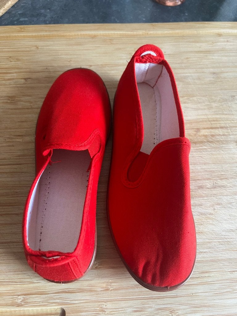 Nieuwe Spaanse espadrilles - Maat 35 (Rood - Nooit gedragen), Jongen of Meisje, Schoenen, Nieuw, Ophalen of Verzenden
