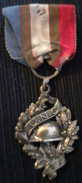 médaille UNC union nationale des combattants, Enlèvement ou Envoi, Autres, Ruban, Médaille ou Ailes