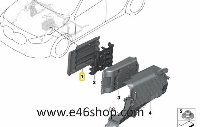Afdekkap B+ VERDELER BMW oe 61149321050, -, -, Nieuw, Ophalen of Verzenden