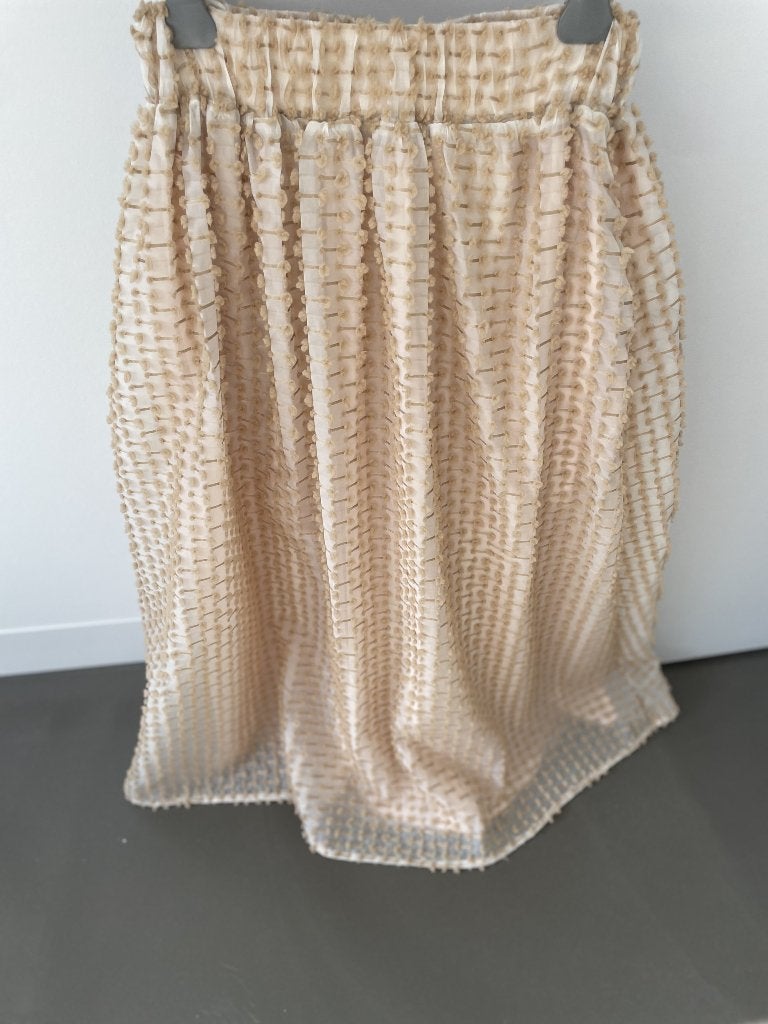 Jupe beige taille 34 de la marque Selected, en parfait état, Enlèvement ou Envoi, Beige, Selected Femme, Comme neuf