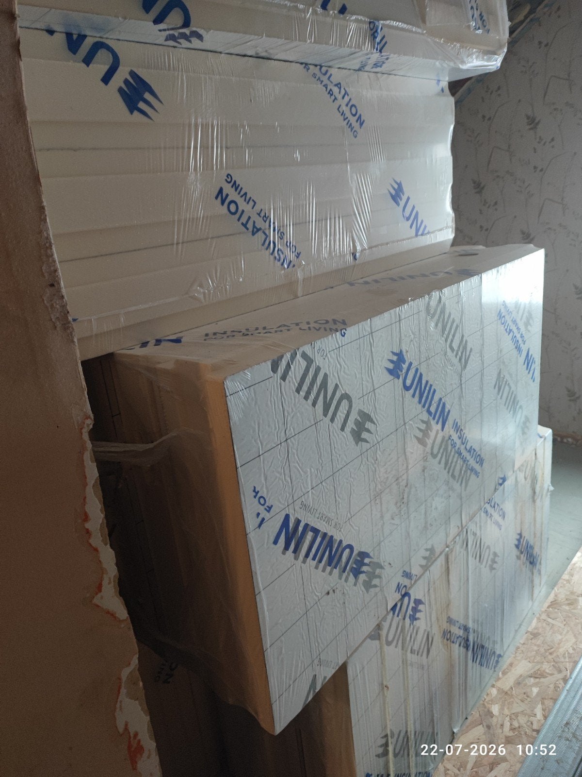 Isolatie pir pur tand groef 14 cm, Ophalen