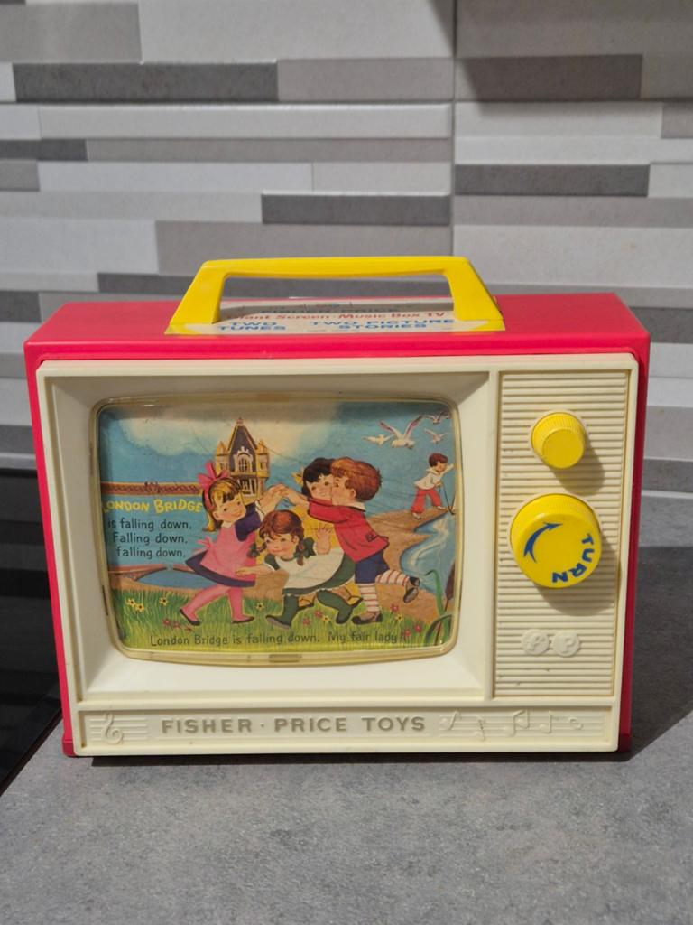 Voormalig Fisher Price muziek-tv, Ophalen of Verzenden