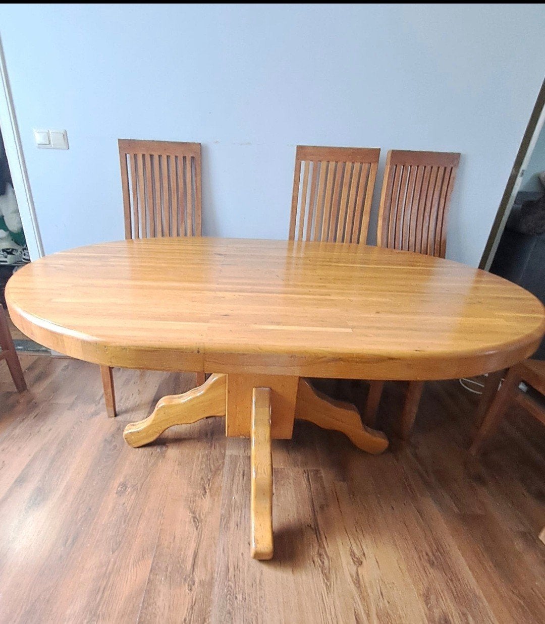 Tafel te koop, Ophalen