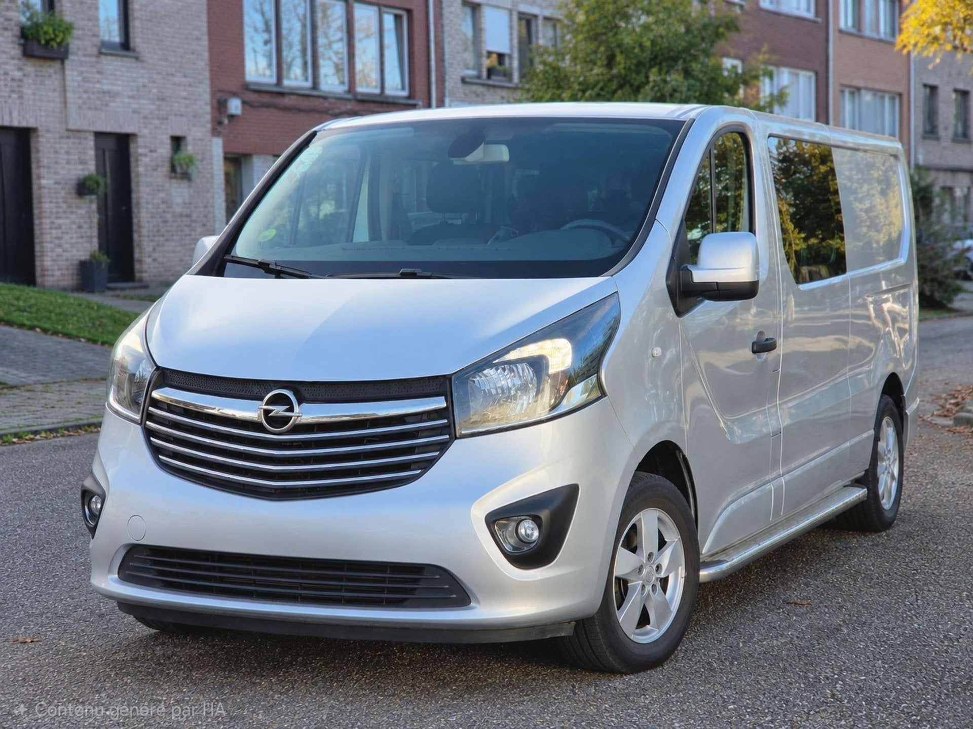 Opel Vivaro 1.6 CDTi BITURBO DOUBLE CABINE GARANTIE 5PL, Auto's, Dealer onderhouden, Stof, Bedrijf, 5 deurs