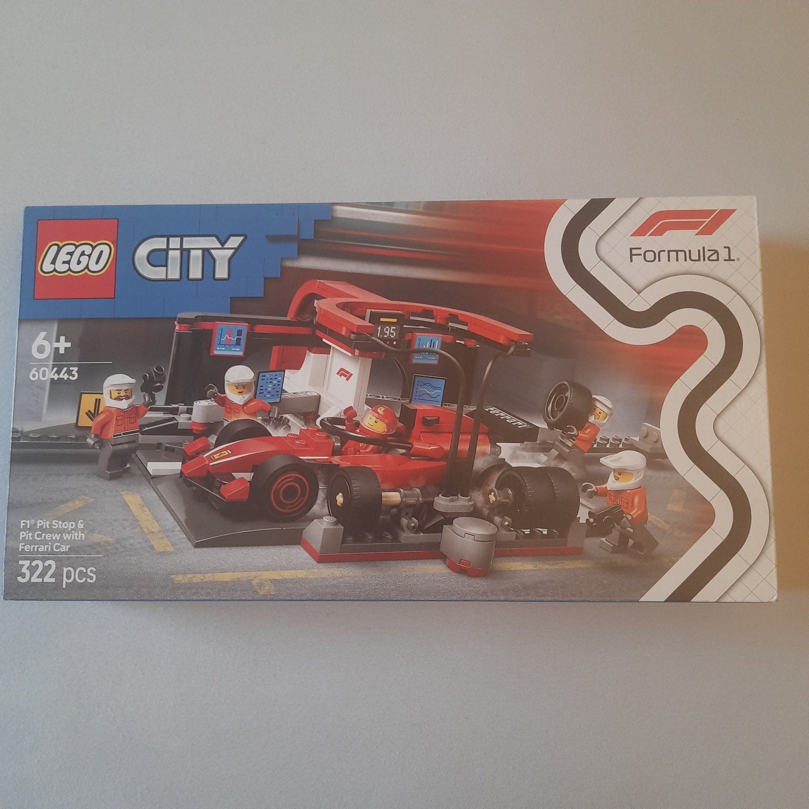 LEGO CITY nr.60443* FERRARI F.1 PITSTOP*NIEUW*SEALED* MIB *, Ophalen, City, Lego, Nieuw