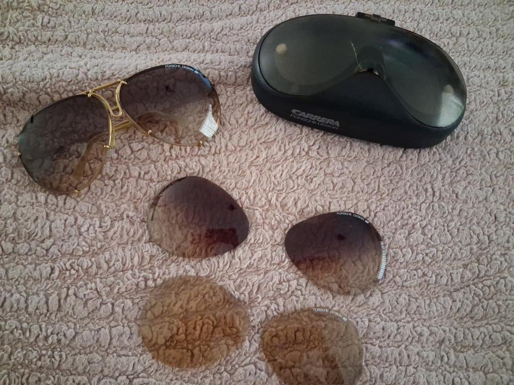 Lunettes de soleil vintage Porsche Design by Carrera 5623 Av, Enlèvement, Utilisé, Lunettes de soleil, Autres marques