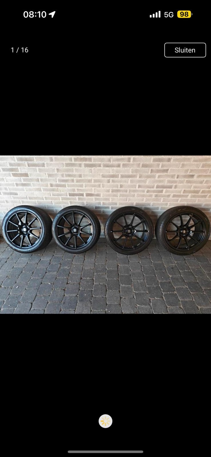 Sparco 18inch 5x112 (Ruilen), Ophalen, 19 inch, Band(en)