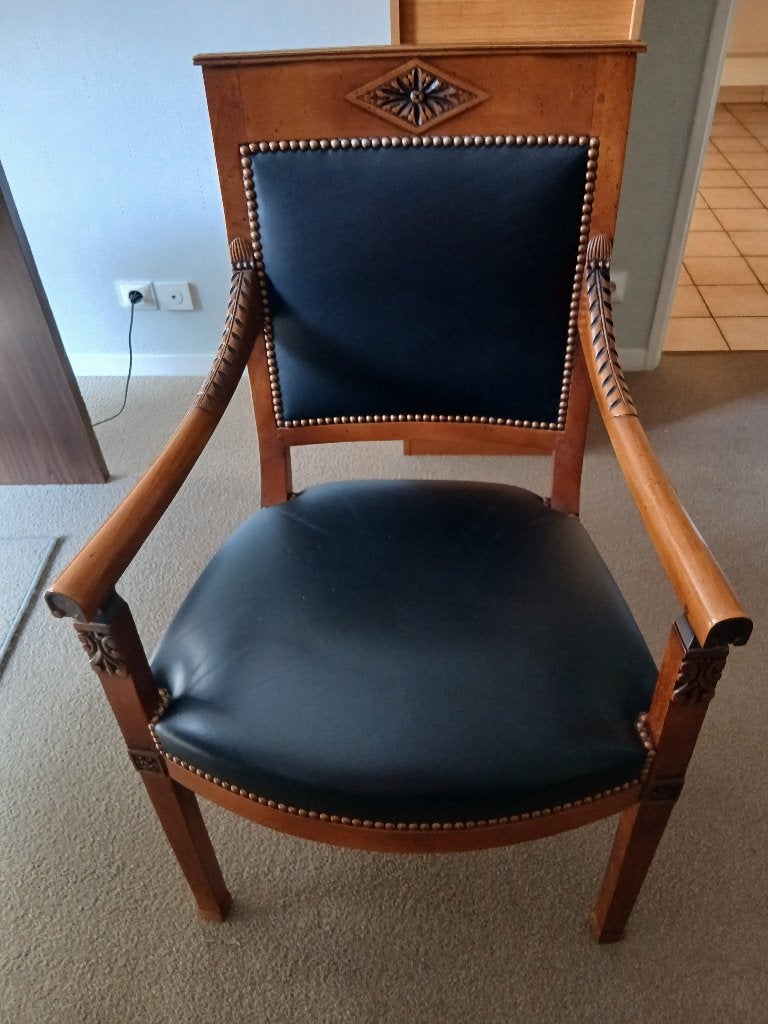 Fauteuil style directoire, Antiquités & Art, Enlèvement