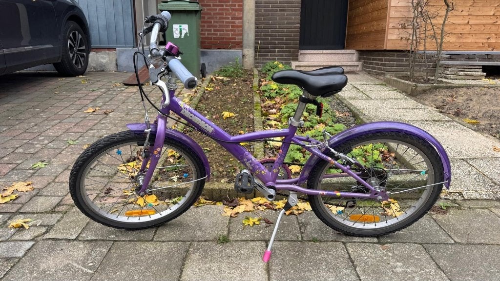 Meisjesfiets 20 inch, Ophalen, Gebruikt, Versnellingen, Decathlon
