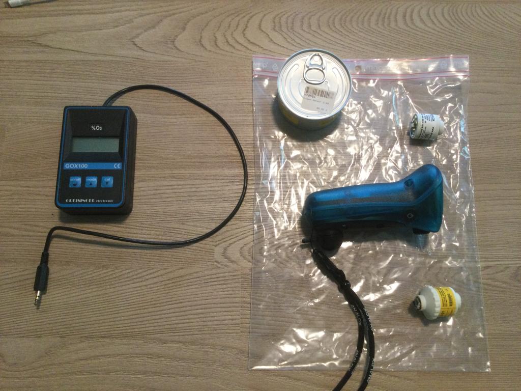GOX100 - Analox Nitrox meter - Oxygen Sensor D-40, Watersport en Boten, Duiken, Ophalen of Verzenden, Zo goed als nieuw, Overige typen