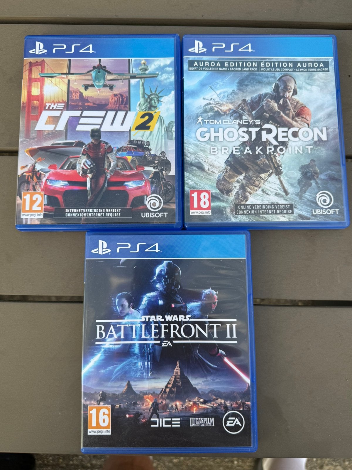 3 ps4 game’s, Games en Spelcomputers, Games | Sony PlayStation 4, Online, Zo goed als nieuw, 3 spelers of meer, Ophalen