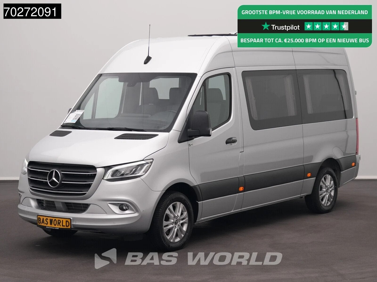 Mercedes Sprinter 319 CDI Automaat VIP 9 persoons Personenve, Auto's, Automaat, Euro 6, 4 cilinders, Bedrijf