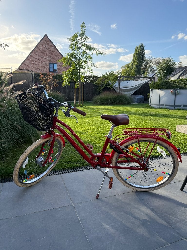 Meisjes fiets elops 900 9/12jaar 24 inch, Ophalen, 24 inch, Velgrem, Versnellingen