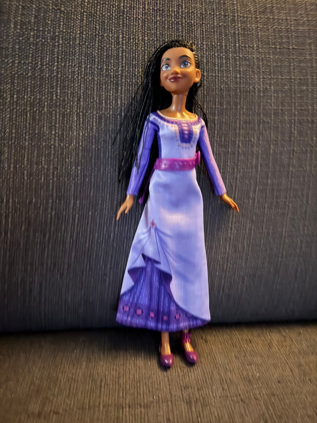 Disney Wish Asha pop – compleet met jurk & schoenen, Enlèvement, Comme neuf, Poupée