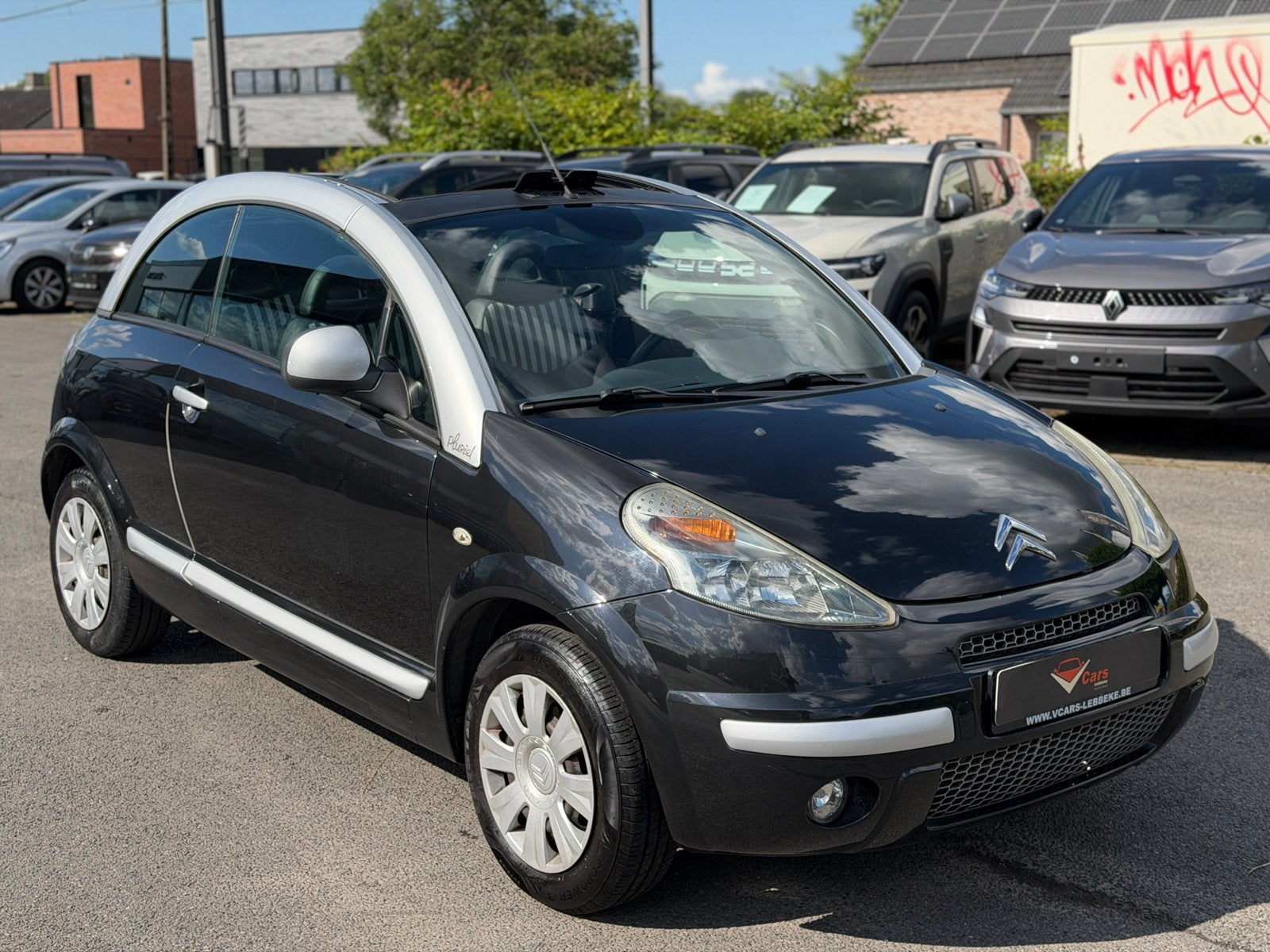 Citroen c3 pluriel cabrio benzine airco GOEDE STAAT+ keuring, Auto's, Cabriolet, Bedrijf, Handgeschakeld, Euro 4
