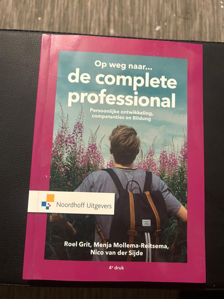 Op weg naar… de complete professional, Boeken, Studieboeken en Cursussen, Ophalen of Verzenden, Zo goed als nieuw