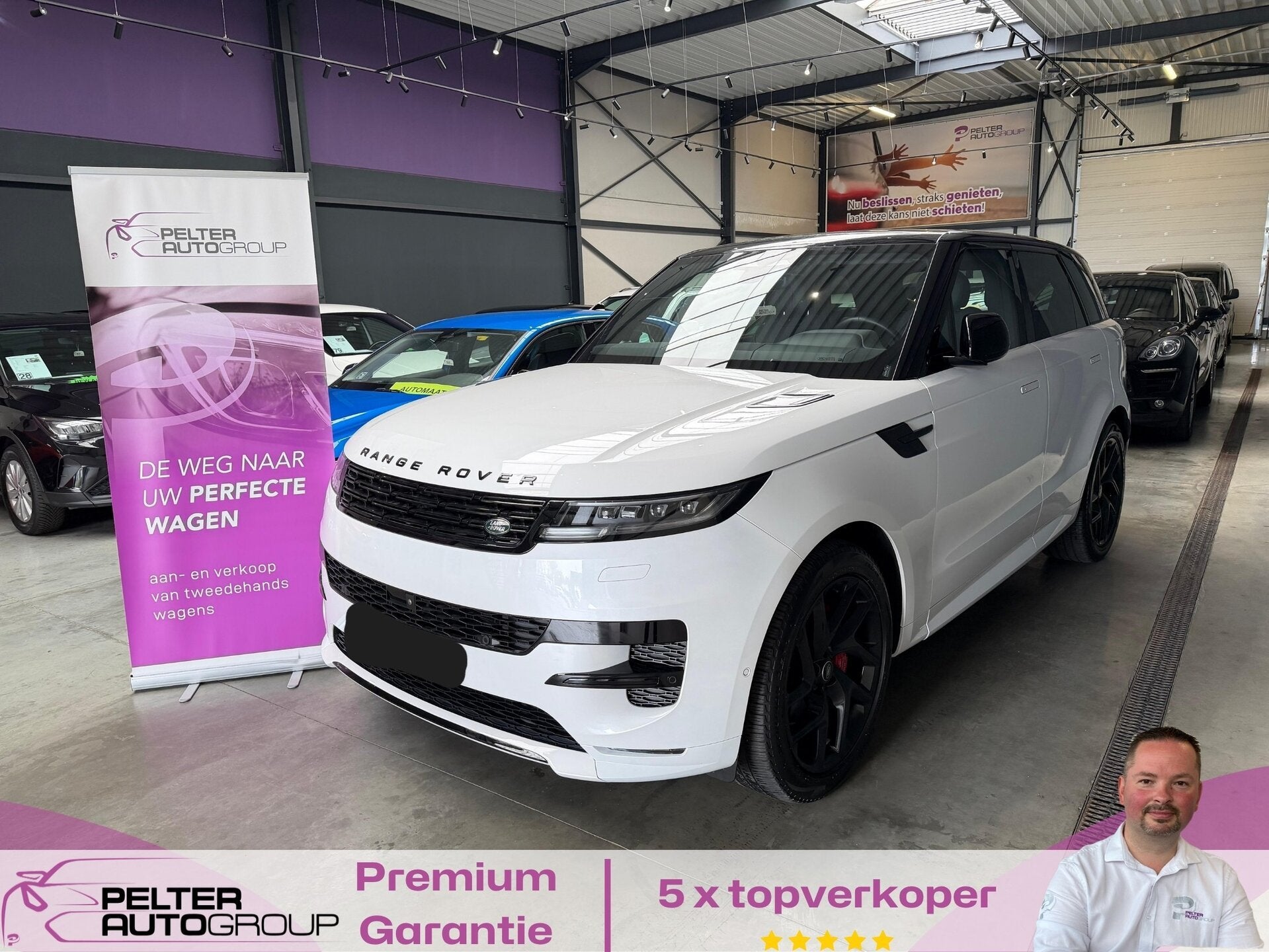 Land Rover Range Rover Sport 3.0 TdV6 HSE D300 Bj.2024, Auto's, Land Rover, 0 kg, Wit, Bedrijf, 5 deurs