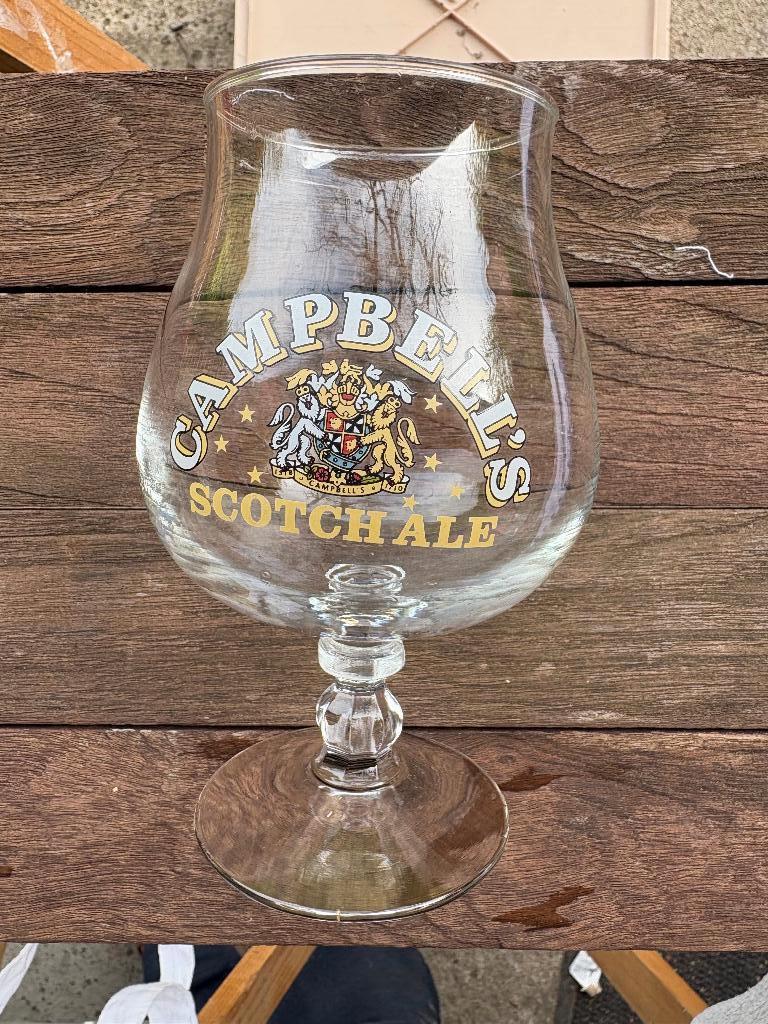 Campbell's Scotch Ale, Verzamelen, Biermerken, Ophalen of Verzenden, Zo goed als nieuw, Glas of Glazen, Overige merken