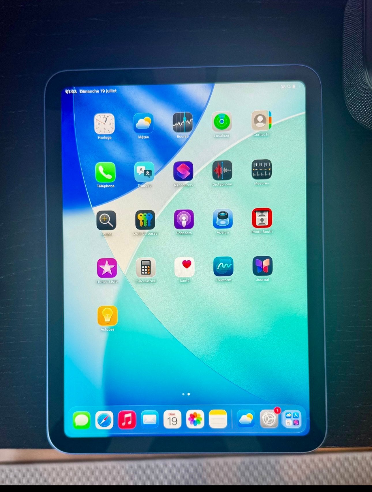 Apple iPad 11″ (2025) A16 – Wi‑Fi  128 Go  Bleu – Comme neuf, Computers en Software, Ophalen, 11 inch, Zo goed als nieuw, 128 GB