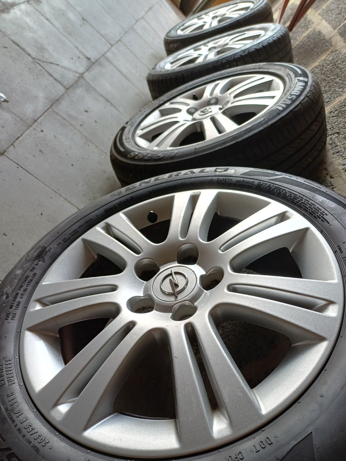 Opel astra h velgen 5x110r16, Auto-onderdelen, Banden en Velgen, Ophalen, Band(en)