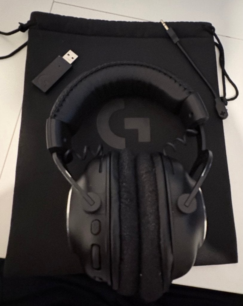 Logitech G Pro X Wireless LIGHTSPEED headset, Computers en Software, Headsets, Ophalen, Gebruikt, Logitech, Draadloos