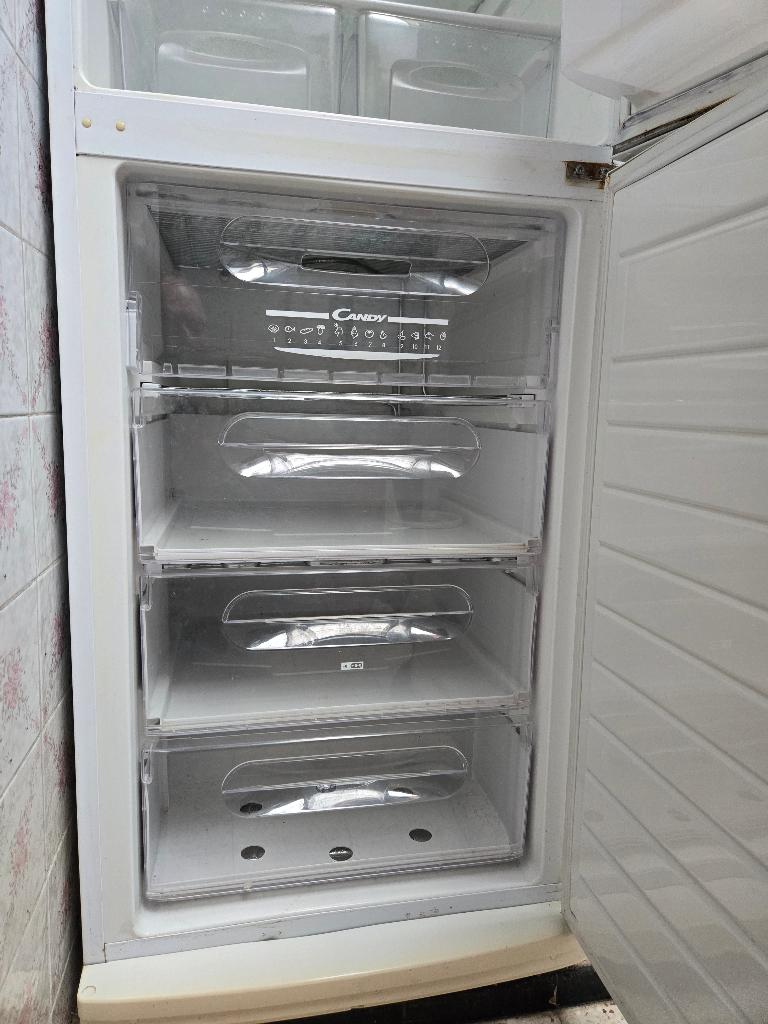 Combiné frigo congélateur Candy, Electroménager, 160 cm ou plus, Enlèvement, Utilisé, 60 cm ou plus