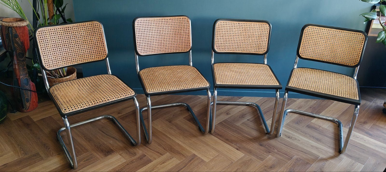 4 Cesca stoelen waarvan 2x Thonet, Ophalen