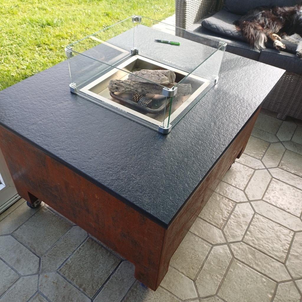 terrasverwarmer, Ophalen, Zo goed als nieuw