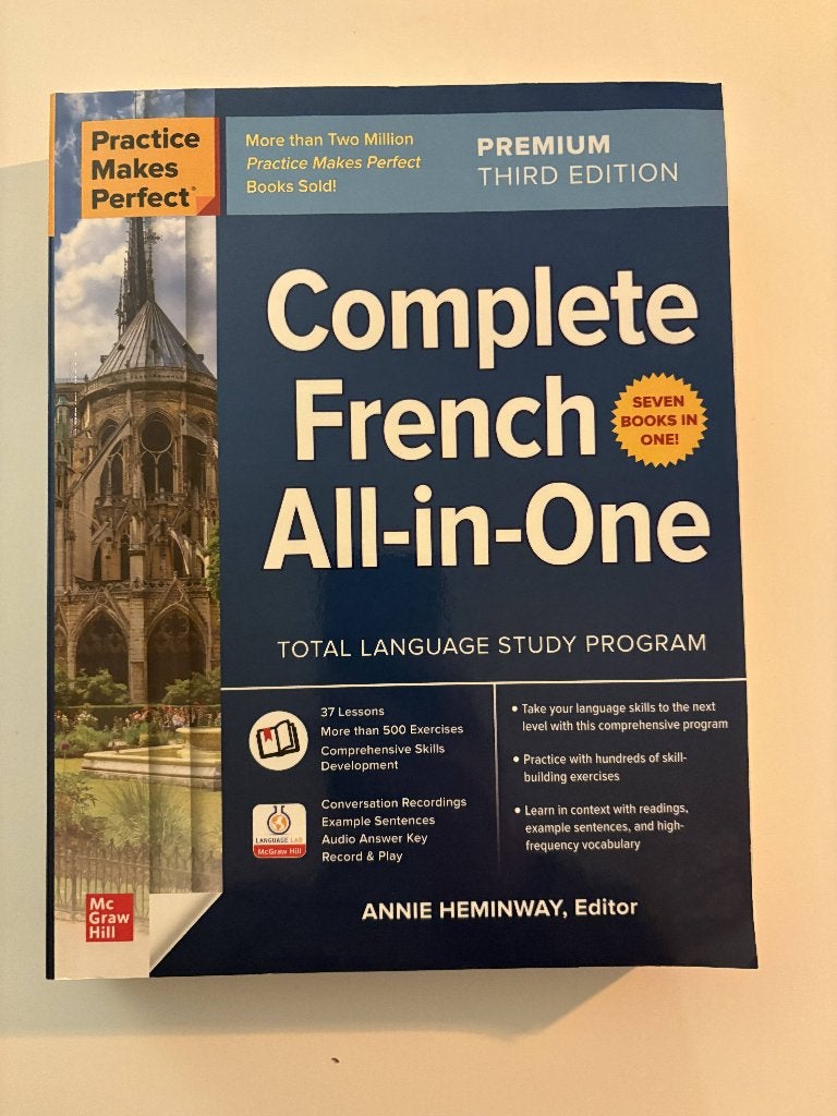 Complete French All-in-One, Premium Third Edition, Annie Heminway, Comme neuf, Enlèvement, Non-fiction