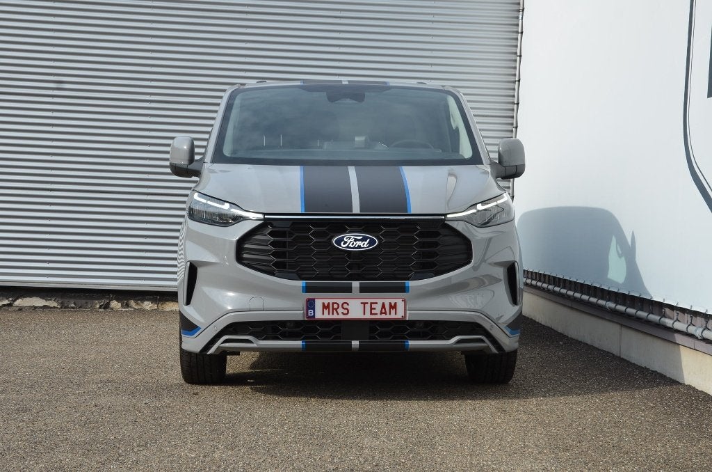 Ford Transit Custom- SPORT- L2- Automaat- Nieuw- 38990+BTW, Argent ou Gris, Achat, Euro 6, Entreprise