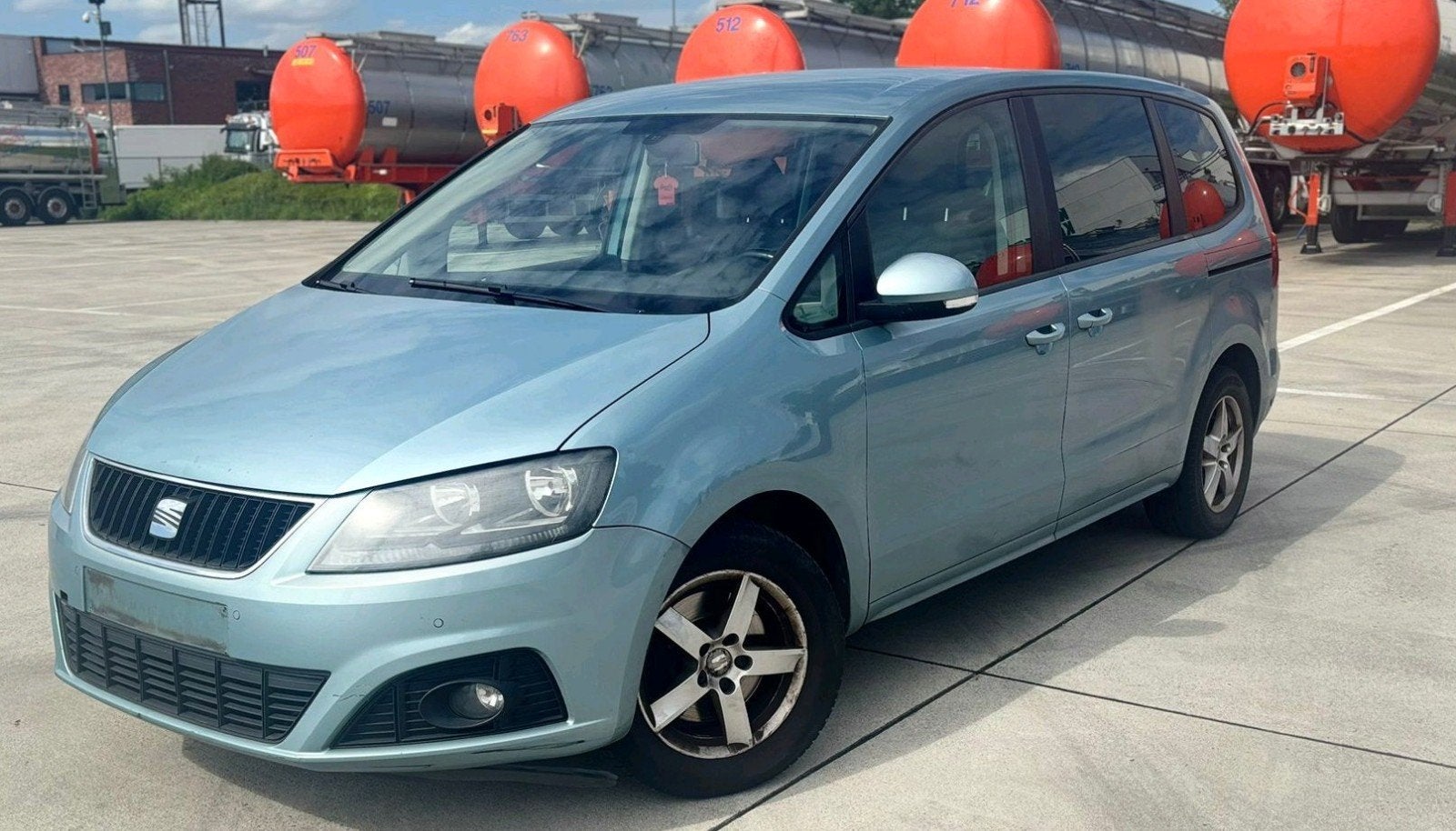 Seat alhambra 2.0 tdi 7 plaats 12/2010 EXPORT 409DKM injecto, 7 places, Diesel, Particulier, Alhambra