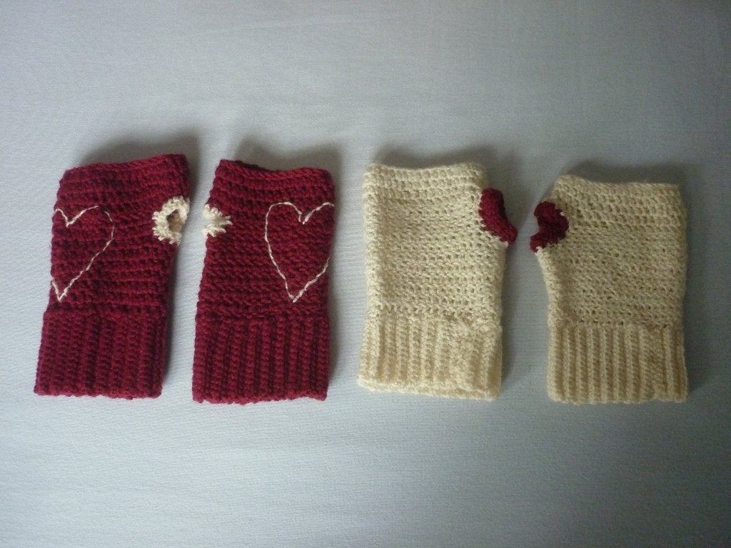 Handgemaakte Vingerloze Handschoenen, Vêtements | Femmes, Bonnets, Écharpes & Gants, Neuf, Taille 38/40 (M), Gants, Enlèvement ou Envoi
