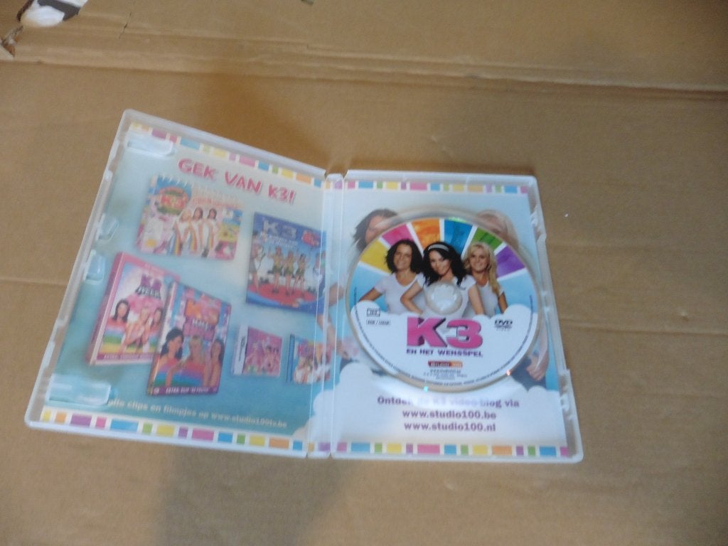 K3 en het wensspel, Cd's en Dvd's, Ophalen of Verzenden, Zo goed als nieuw