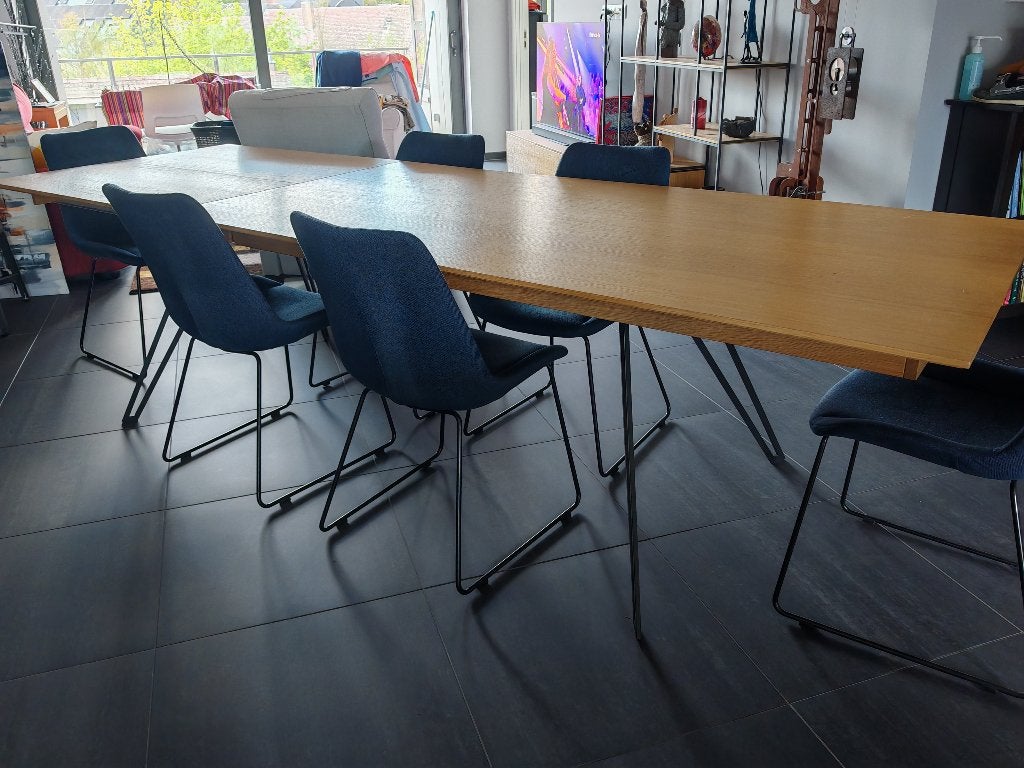 Table MINTJENS modèle INTENZO extensible 200/300 x 100, Maison & Meubles, Tables | Tables à manger, Utilisé, 50 à 100 cm, 200 cm ou plus