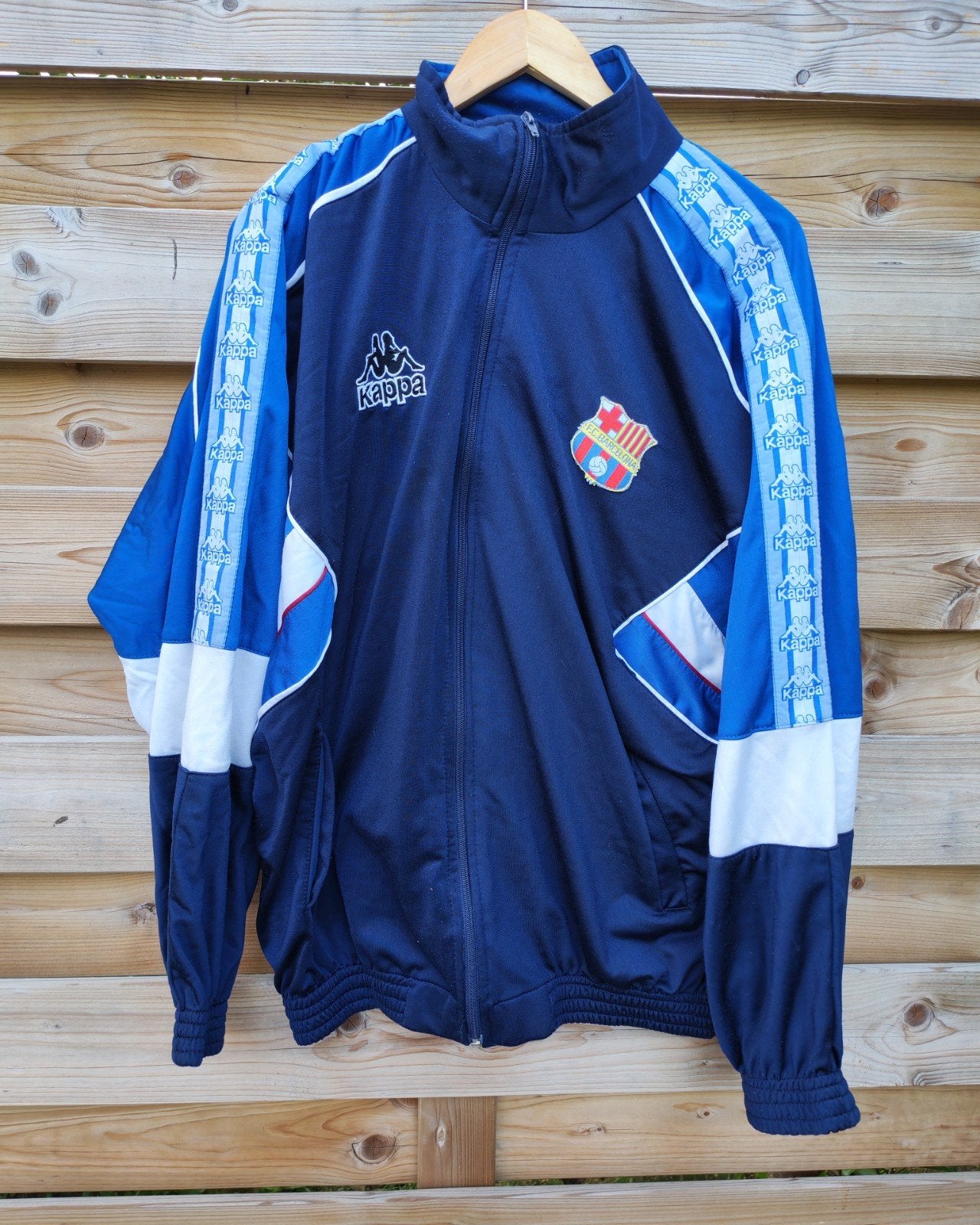 1990s FC Barcelona fantastische jas vest voetbal, Kleding | Heren, Sportkleding, Ophalen of Verzenden, Voetbal