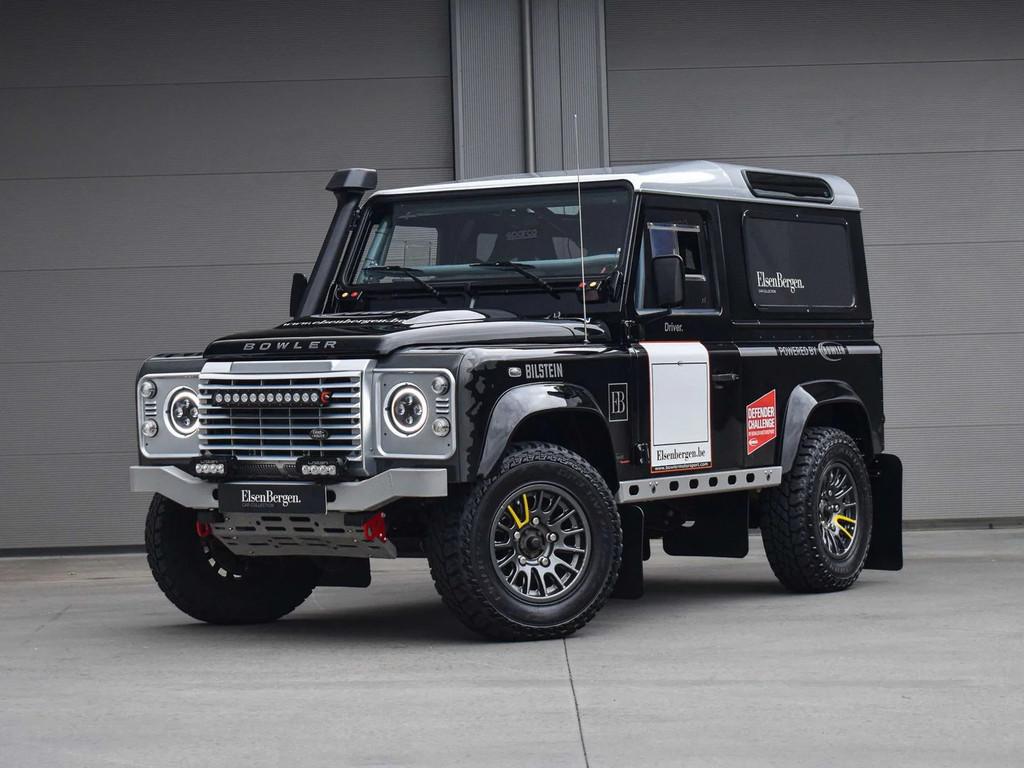 Land Rover Defender 90 / "Bowler Challanger" / Collectors It, Auto's, Stof, Zwart, 4 cilinders, Zwart