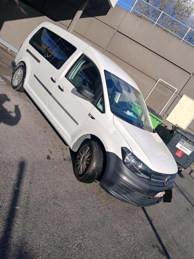 Volswagen caddy maxi 2.0 tdi double cabine 2016, Autos, 75 kW, Achat, Boîte manuelle, Particulier