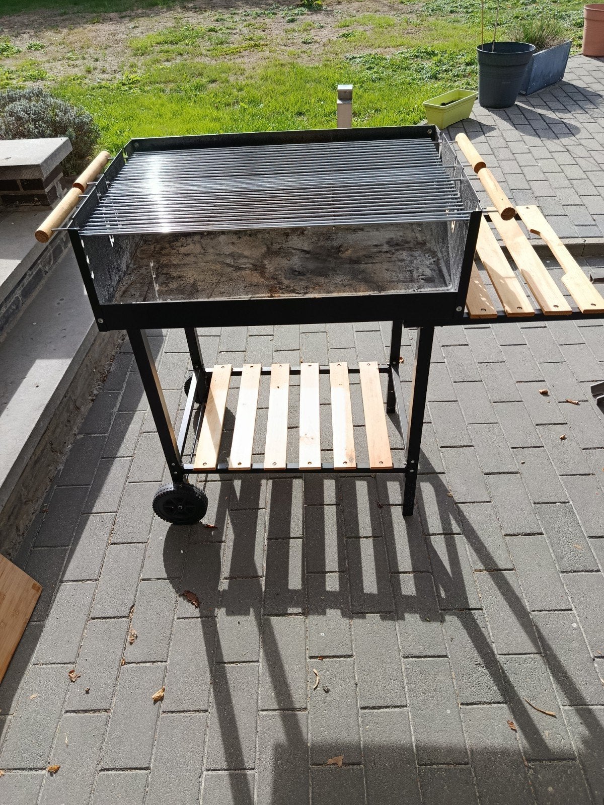 Barbecue à charbon, Ophalen