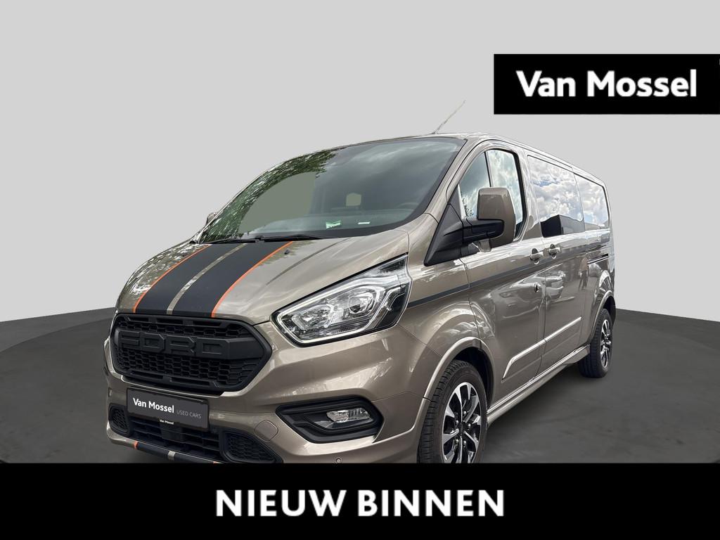 Ford Transit Custom Sport Dubbel Cabine - Winterpack - Drive, Autos, 197 g/km, Argent ou Gris, Entreprise, 2500 kg
