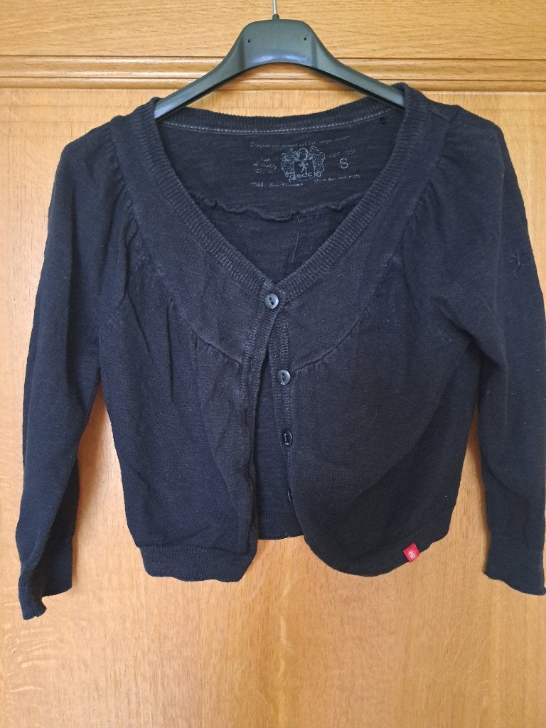 Zwarte gilet Edc, Kleding | Dames, Truien en Vesten, Zwart, Ophalen of Verzenden, Zo goed als nieuw, Maat 36 (S)