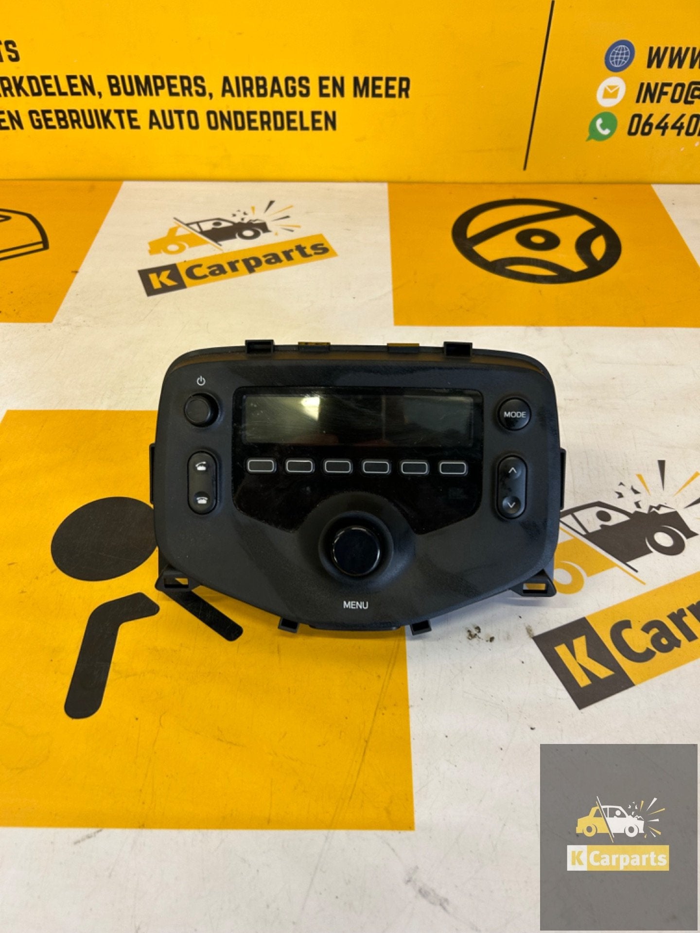 Autoradio Toyota aygo Citro n c1 Peugeot 108 86120-0H050, Info@fabrikant.eu, Fabrikant BV, Fabrikantstraat 1
1000 AA  Amsterdam, NL