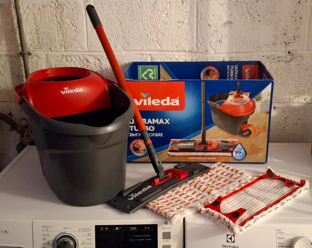 Seau VILEDA Ultra Turbo à pédale 2en1, Enlèvement ou Envoi