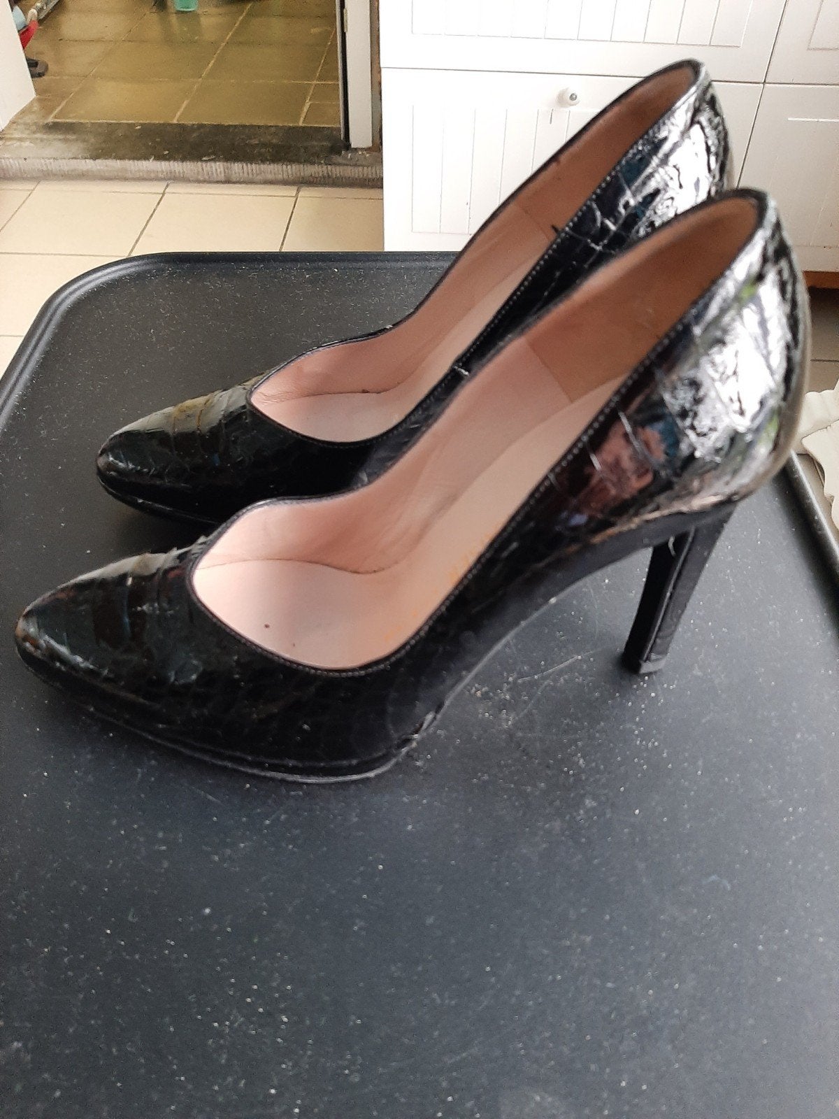 Chaussures lackey noires, Enlèvement ou Envoi