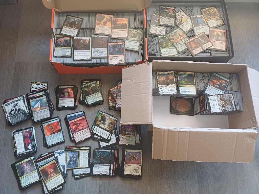 Mtg - grote verzameling, Hobby en Vrije tijd, Verzamelkaartspellen | Magic the Gathering, Ophalen of Verzenden, Gebruikt, Meerdere kaarten