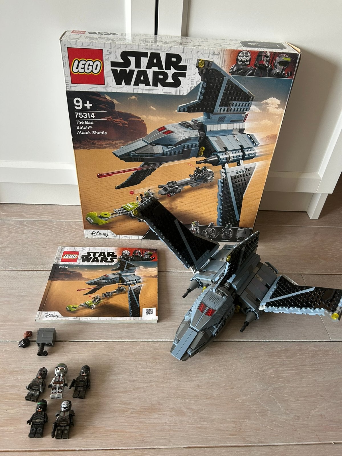 Lego Star Wars 75314 The Bad Batch Attack Shuttle, Ophalen, Zo goed als nieuw