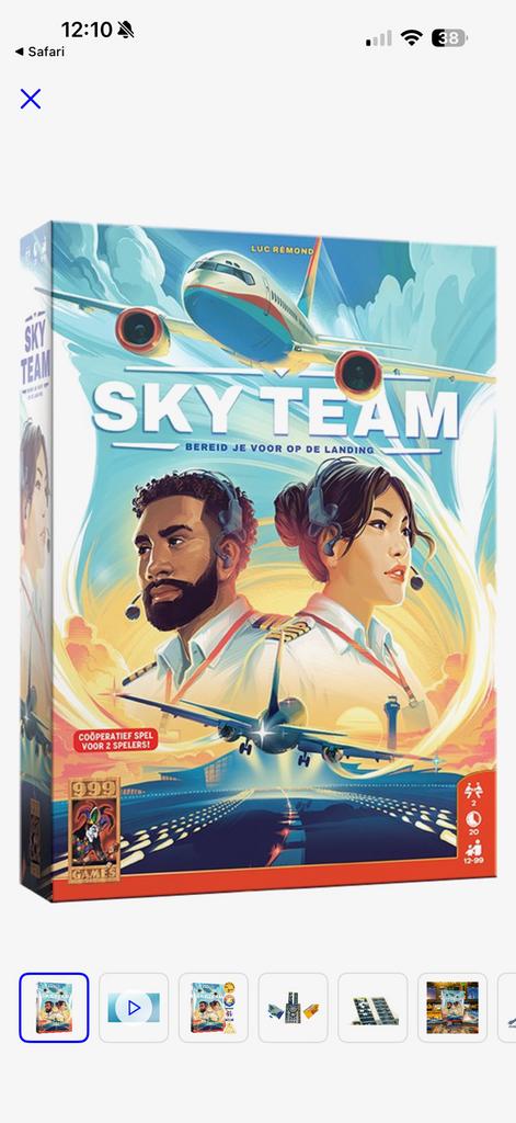 Sky team boardgame, Enlèvement, Comme neuf