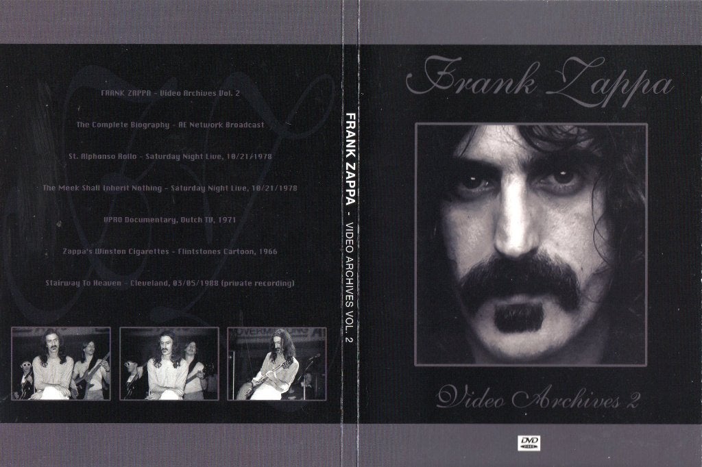 DVD - Frank ZAPPA - VIDEO ARCHIVE VOL. 2, Cd's en Dvd's, Verzenden, Nieuw in verpakking, Concert