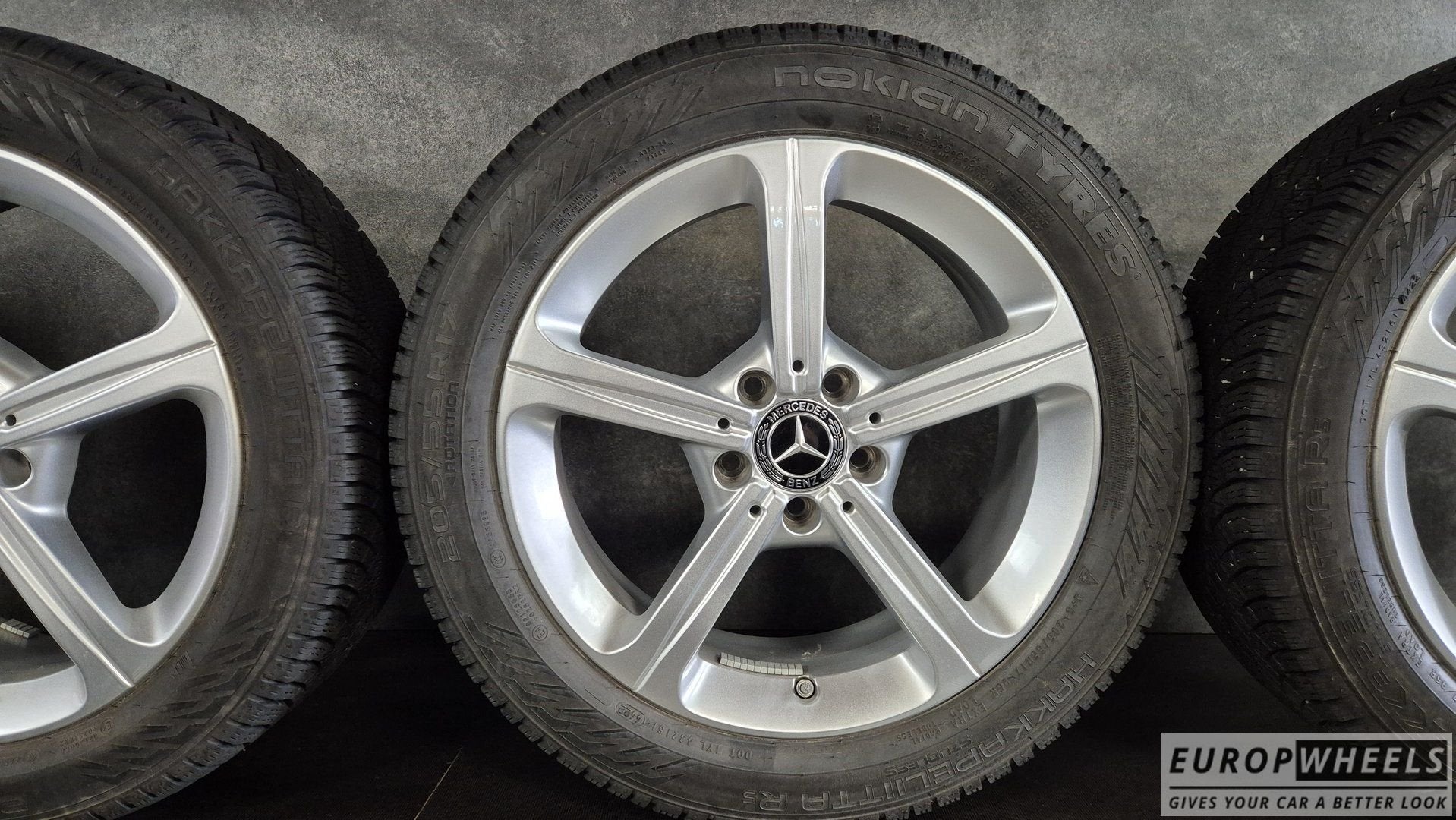 17 inch Mercedes A B CLA Klasse W247 W177 Winterbanden, Auto-onderdelen, Banden en Velgen, Banden en Velgen, Winterbanden, 17 inch